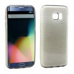 Wholesale Samsung Galaxy S7 Edge Shiny TPU Soft Case (Smoke)